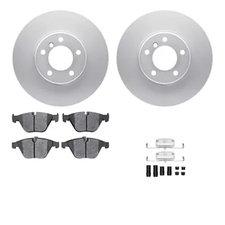 R1 Concepts WDUH1-31190 Carbon Series Brake Rotors W/ 5000 Oep Brake Pads & Hdw